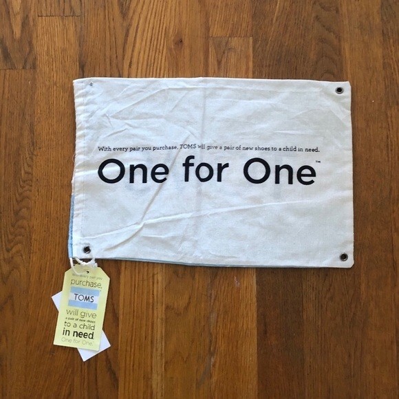 Toms Shoes reusable cloth bag - Picture 2 of 2